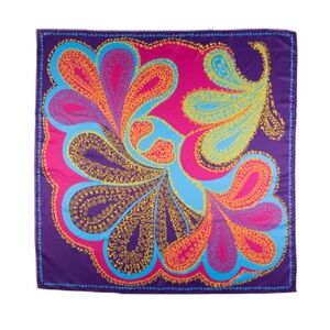 Paisley Bandana Scarf Wrap Large